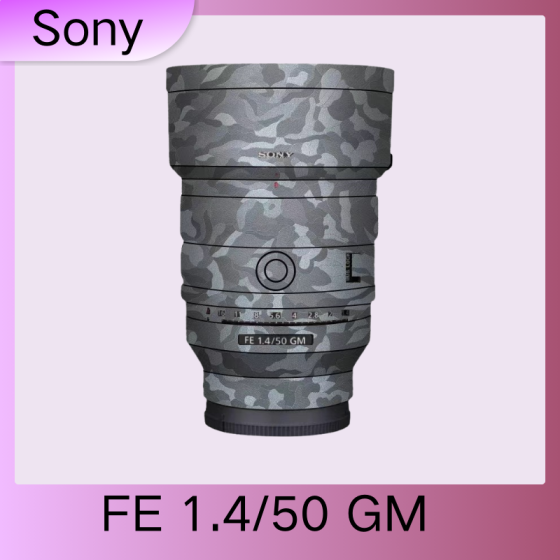 Lentes Sony  FE50F1.4 GM  - Pele câmera, adesivo câmera - com alta resistência a arranhões, à prova d'água e com design elegante.